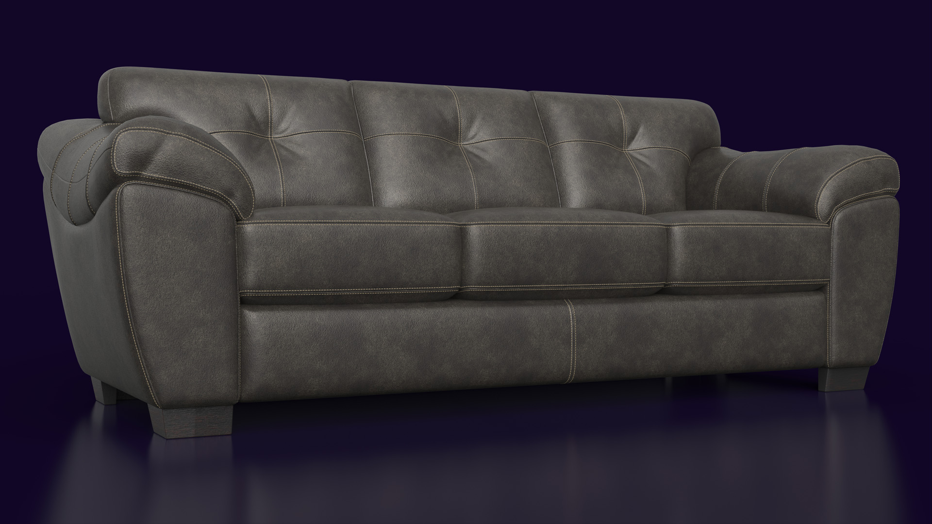 Low Poly Chair Model